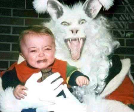 scary easter bunny pics. Evil Easter Bunny